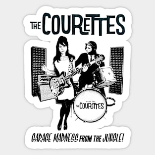 The Courettes - Garage madness from the jungle Sticker